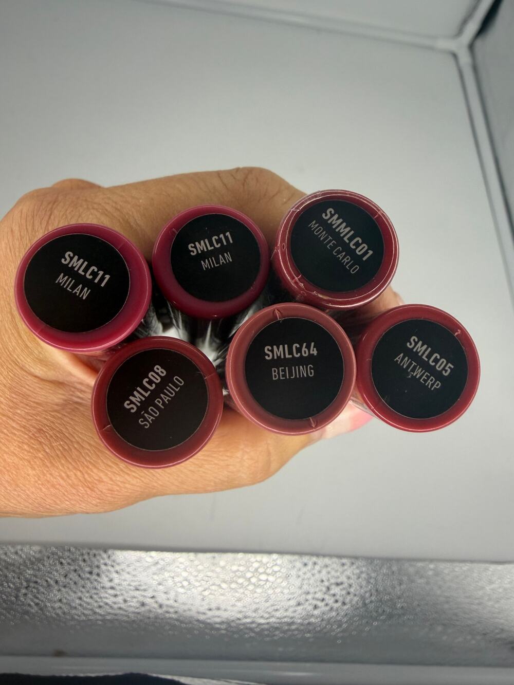 NYX Soft Matte Lip Cream Lot of 6 Milan Monte Carlo Sao Paulo Beijing Antwerp
